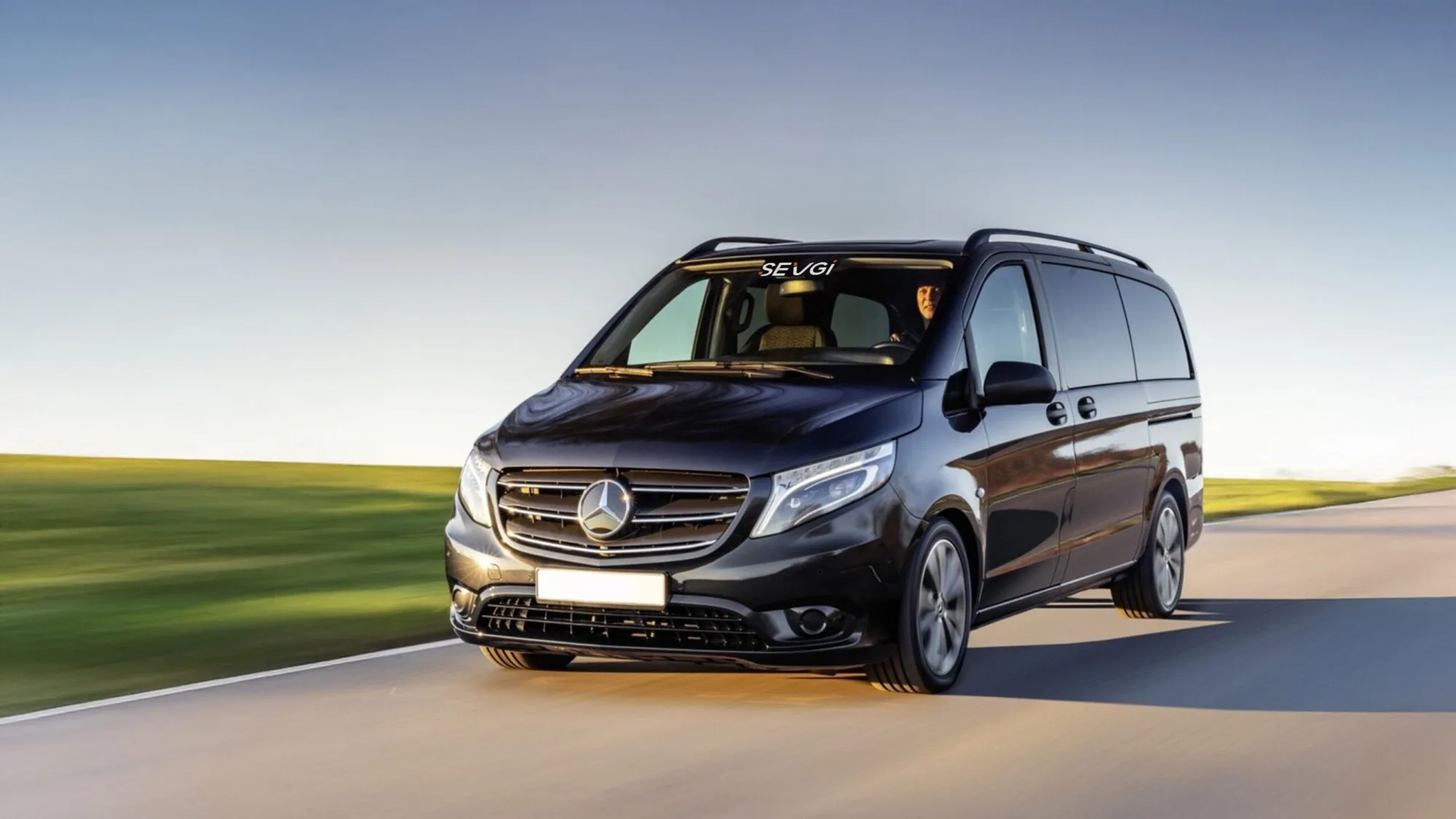 Mercedes Vito VIP Sevgi Tur в пути